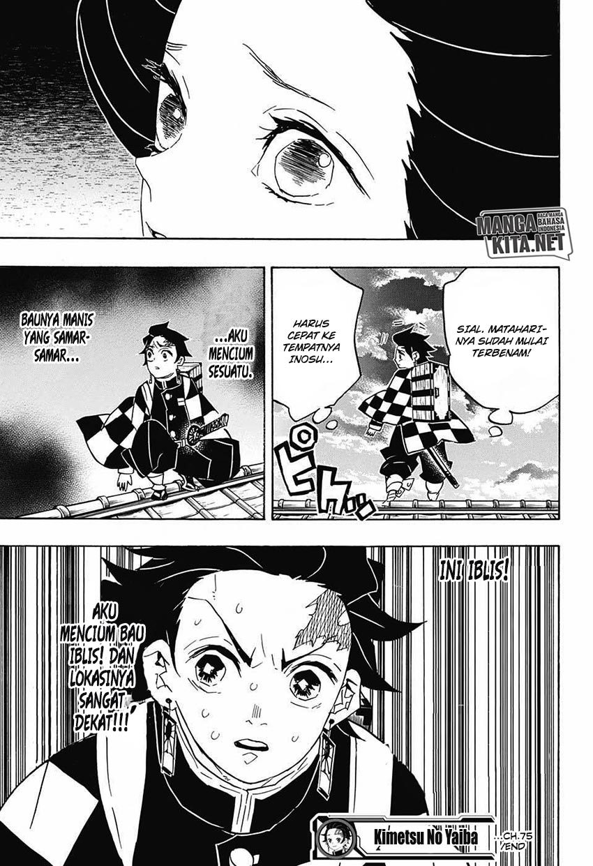 Kimetsu no Yaiba Chapter 75 Bahasa Indonesia